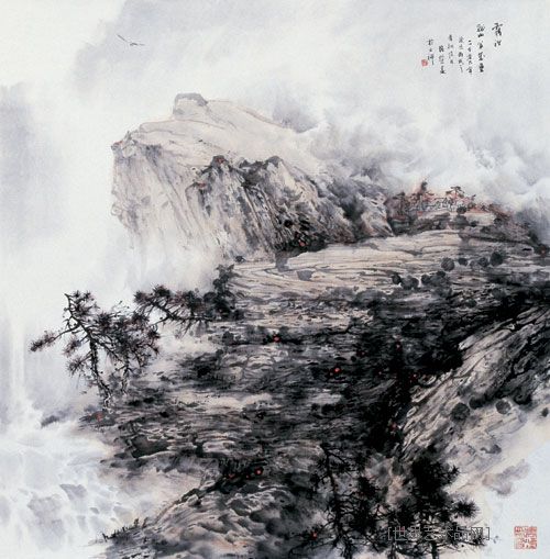 梁国荣-山水-淘宝-名人字画-中国书画交易中心,中国,.